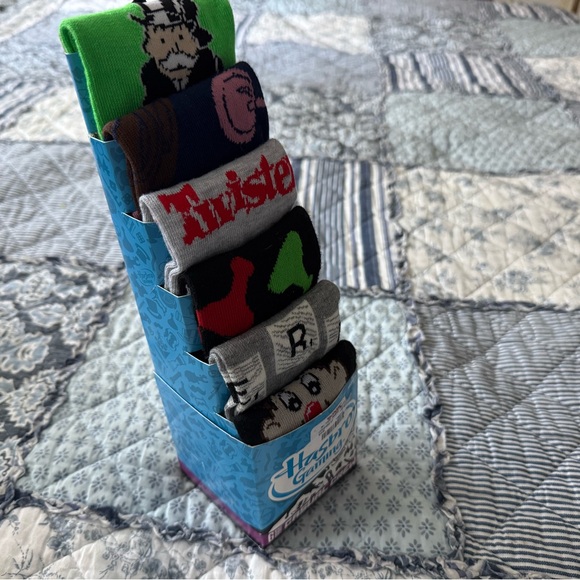 Hasbro Men's Fun Game Socks Set - Picture 1 of 5